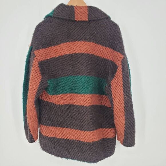 Ulla Johnson Emery‎ Jacket in Forest Double Breasted Brown Green Size Small - Picture 8 of 8